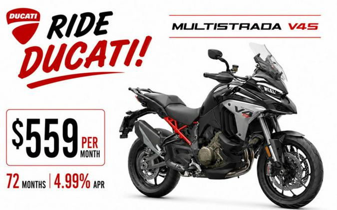 2026 Ducati Multistrada V4 S Travel & Radar Thrilling Black