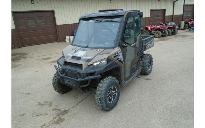 2017 Polaris 1000 Ranger with Cab, Heater, Wiper