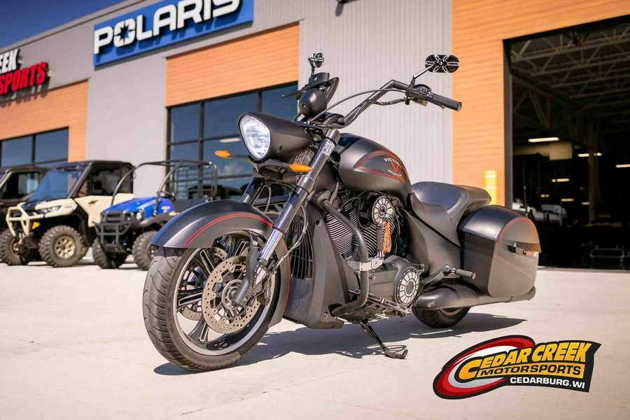2013 Victory Motorcycles® Hard-Ball™ Suede Black w/Graphics