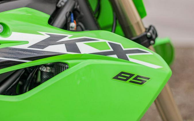 New 2025 KAWASAKI KX 85 LIME GREEN