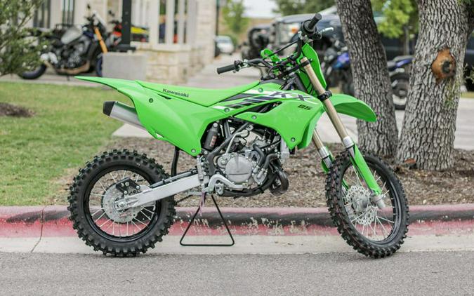 New 2025 KAWASAKI KX 85 LIME GREEN