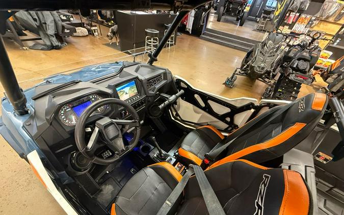 2024 Polaris RZR Trail Ultimate - Storm Blue / White Lightning.