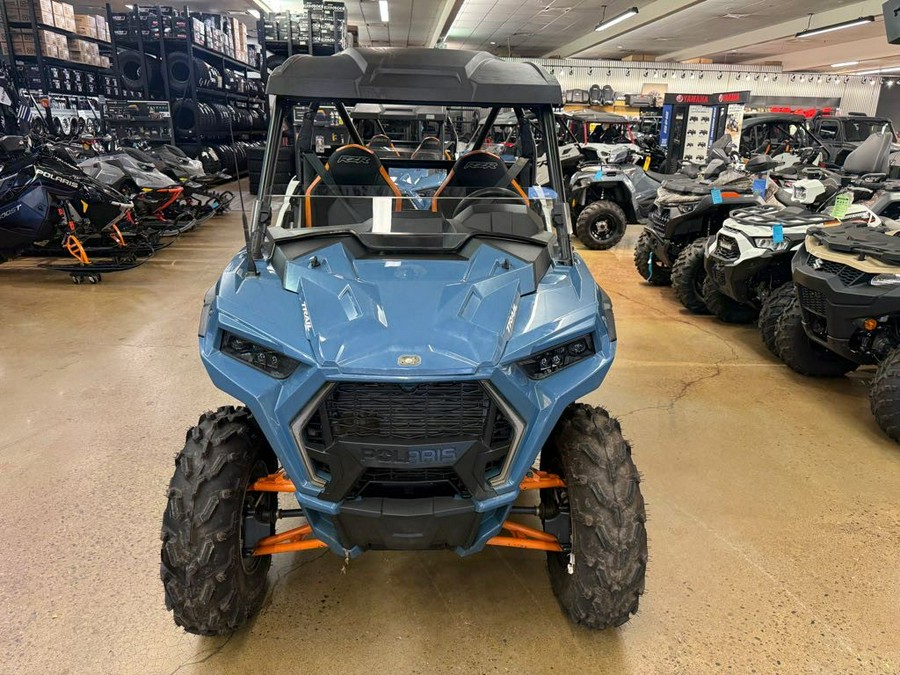 2024 Polaris RZR Trail Ultimate - Storm Blue / White Lightning.