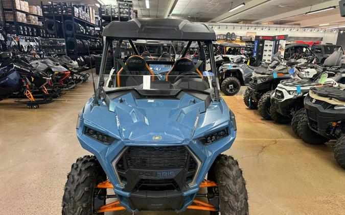 2024 Polaris RZR Trail Ultimate - Storm Blue / White Lightning.
