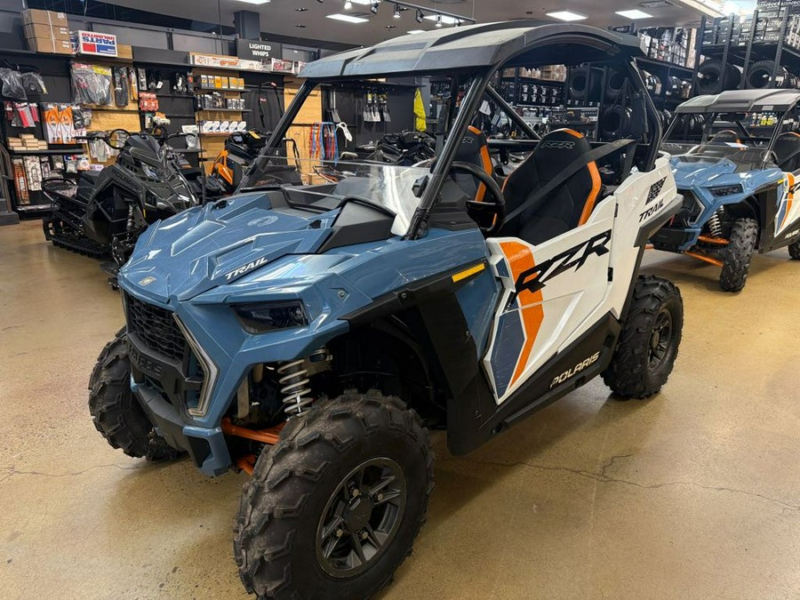 2024 Polaris RZR Trail Ultimate - Storm Blue / White Lightning.