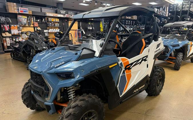 2024 Polaris RZR Trail Ultimate - Storm Blue / White Lightning.
