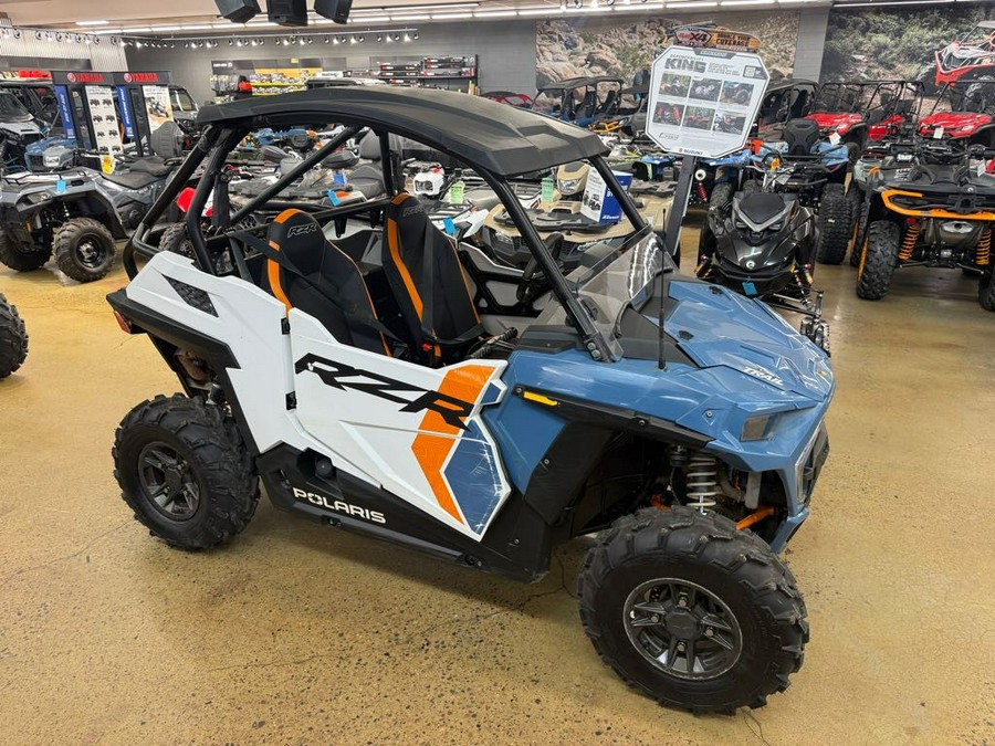 2024 Polaris RZR Trail Ultimate - Storm Blue / White Lightning.