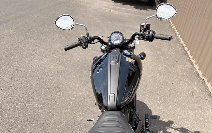 2026 Indian Motorcycle Indian Scout Sixty Bobber Black Metallic - 35143