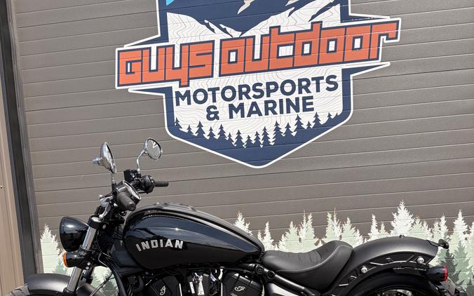 2026 Indian Motorcycle Indian Scout Sixty Bobber Black Metallic - 35143