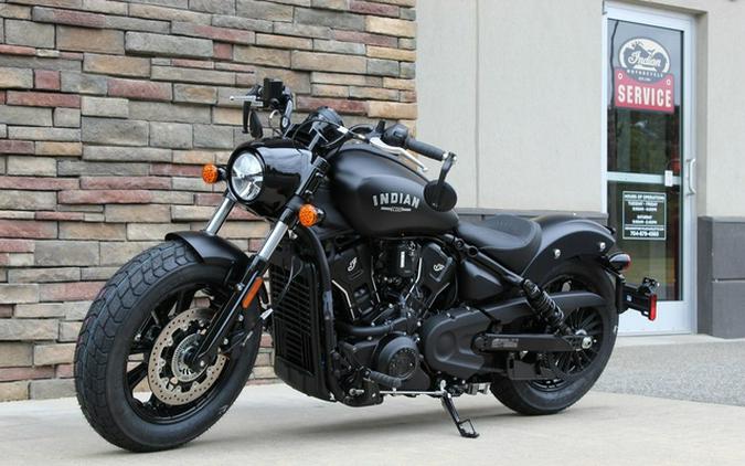 2025 Indian Scout Bobber Limited Black Smoke