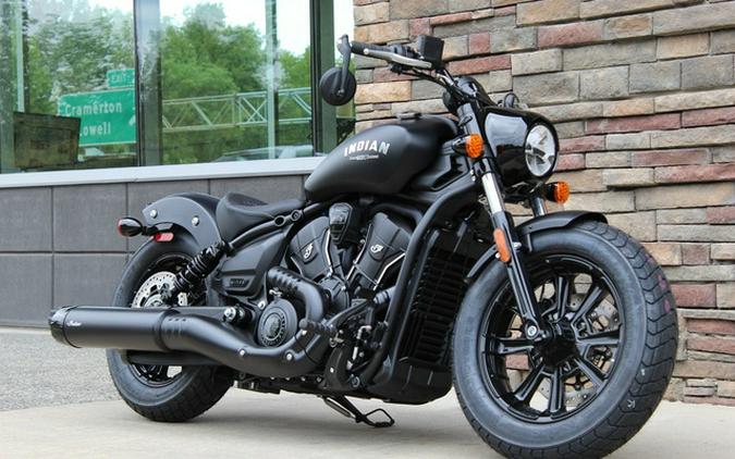 2025 Indian Scout Bobber Limited Black Smoke