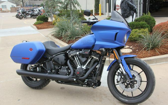 2026 Harley-Davidson Low Rider ST Aurora Blue Denim Black Trim