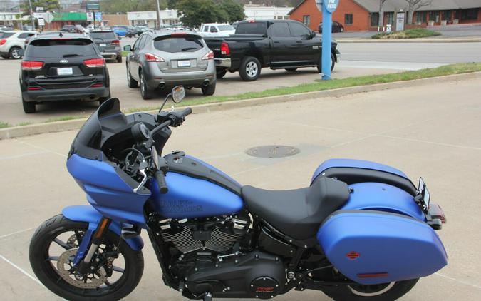 2026 Harley-Davidson Low Rider ST Aurora Blue Denim Black Trim