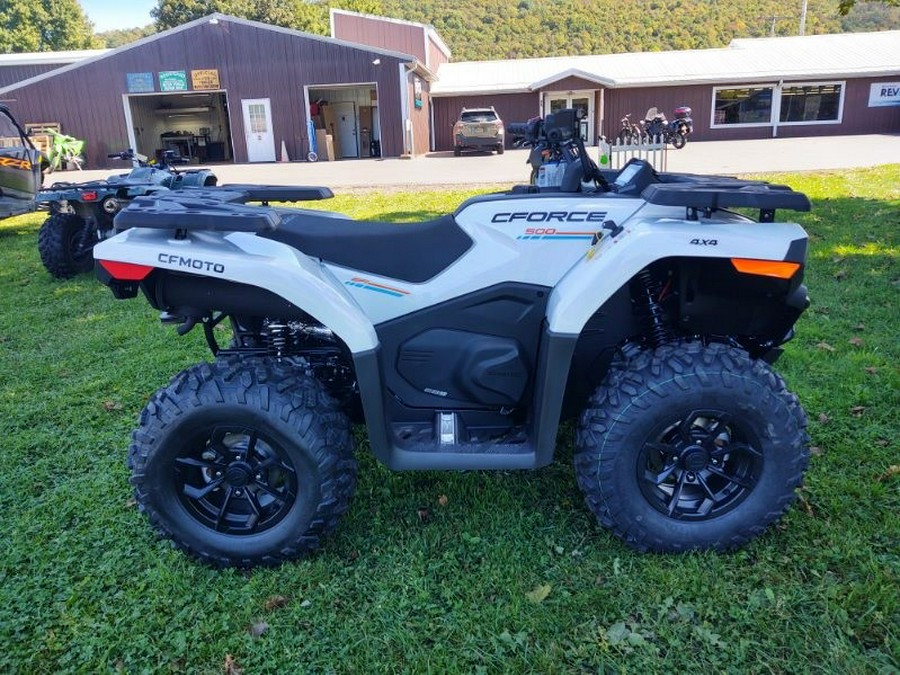 2026 CFMOTO CForce 500 - White - FREE 60" Plow!