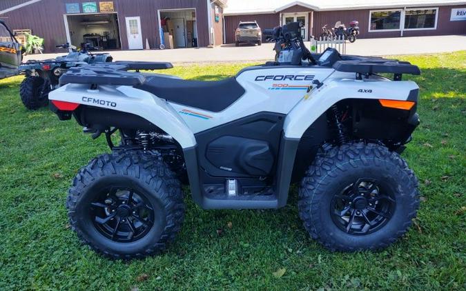 2026 CFMOTO CForce 500 - White - FREE 60" Plow!