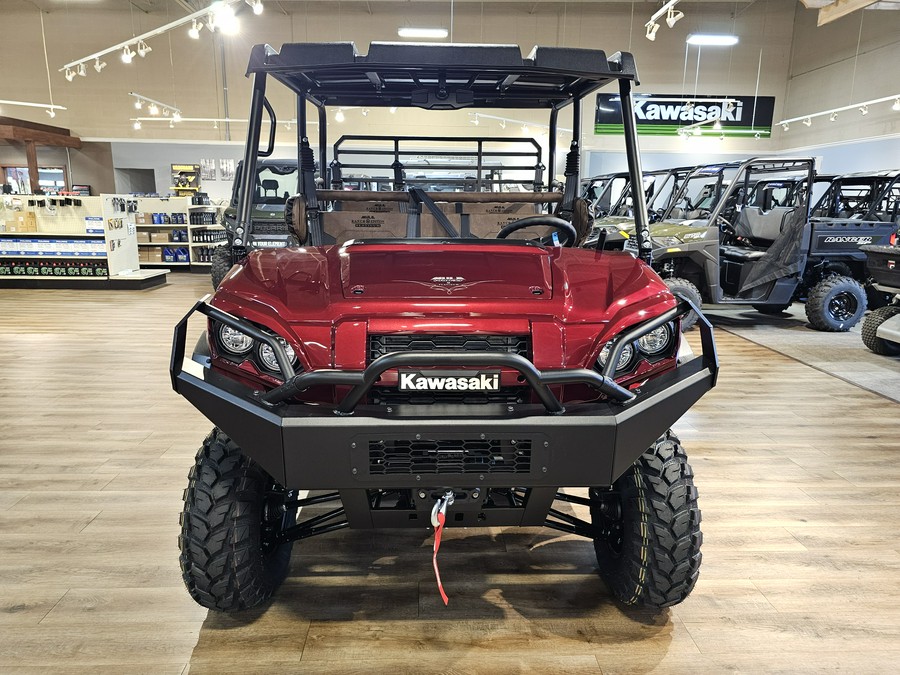 2027 Kawasaki Mule Pro-FXT 1000 Platinum Ranch Edition Metallic Deep Red - 111305