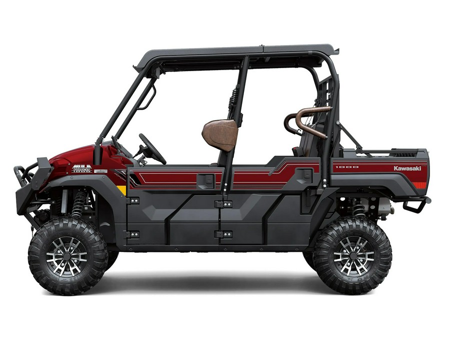 2027 Kawasaki Mule Pro-FXT 1000 Platinum Ranch Edition Metallic Deep Red - 111305