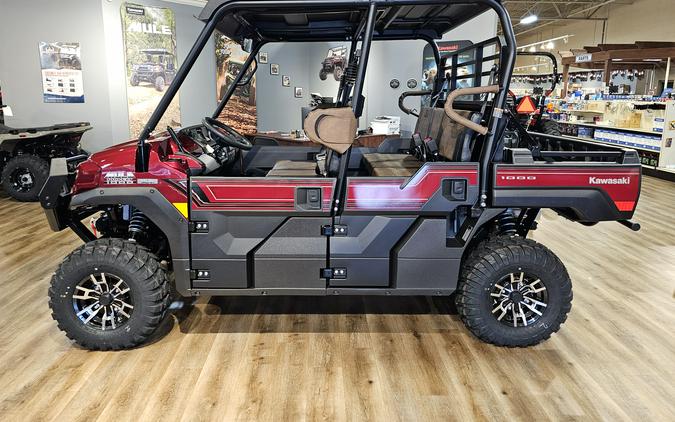 2027 Kawasaki Mule Pro-FXT 1000 Platinum Ranch Edition Metallic Deep Red - 111305