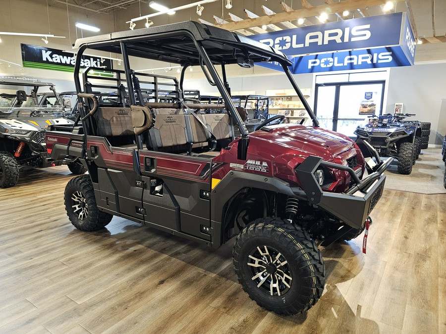 2027 Kawasaki Mule Pro-FXT 1000 Platinum Ranch Edition Metallic Deep Red - 111305