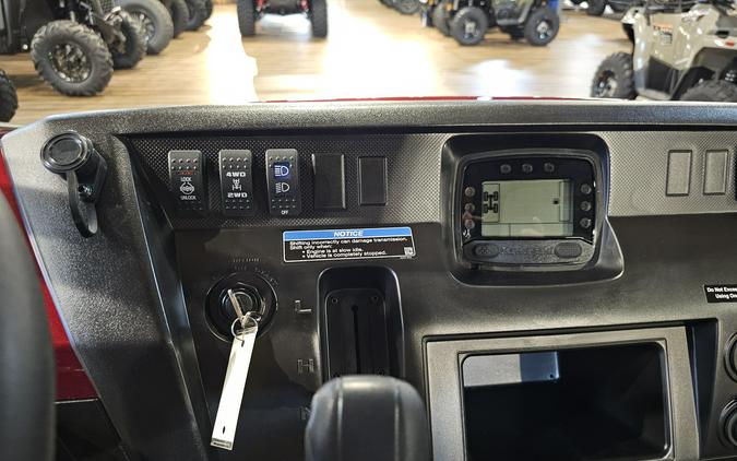 2027 Kawasaki Mule Pro-FXT 1000 Platinum Ranch Edition Metallic Deep Red - 111305