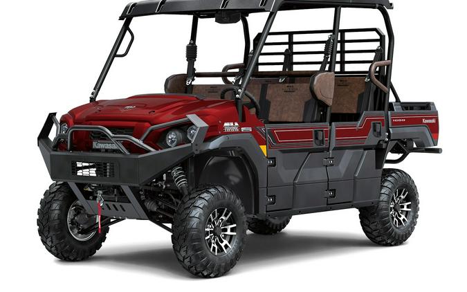 2027 Kawasaki Mule Pro-FXT 1000 Platinum Ranch Edition Metallic Deep Red - 111305