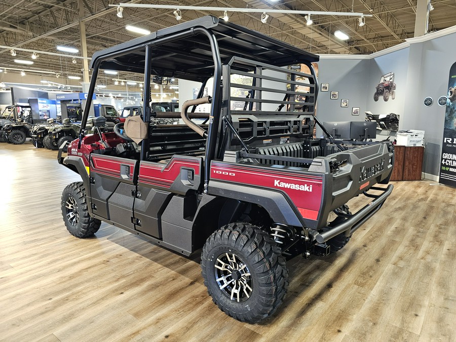 2027 Kawasaki Mule Pro-FXT 1000 Platinum Ranch Edition Metallic Deep Red - 111305