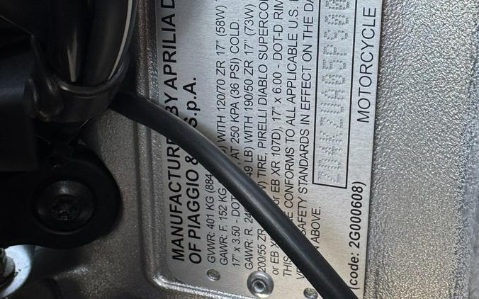 2023 APRILIA Tuono V4 1100 E5