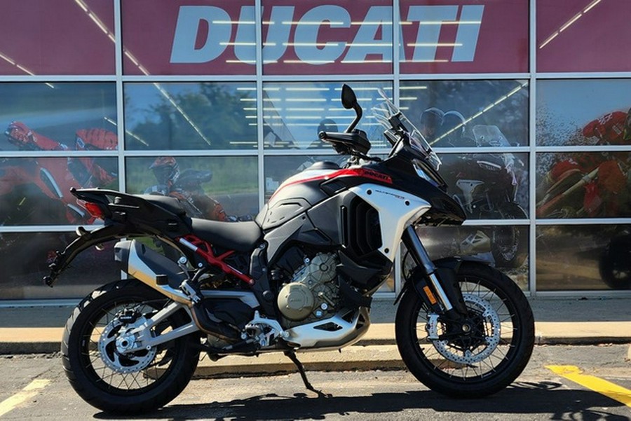2025 Ducati Multistrada V4 Rally Brushed Aluminium & Matt Blac