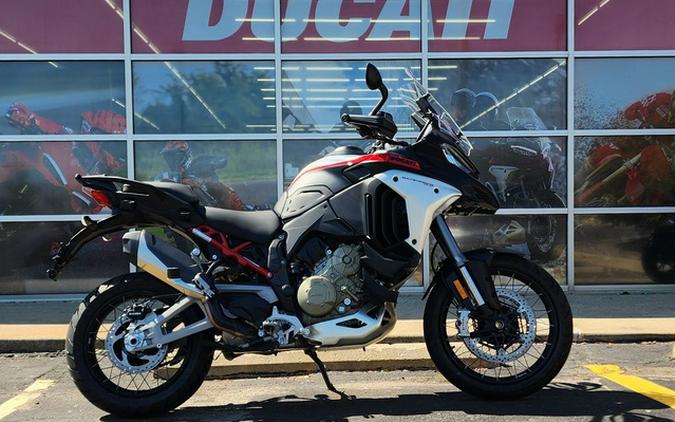 2025 Ducati Multistrada V4 Rally Brushed Aluminium & Matt Blac