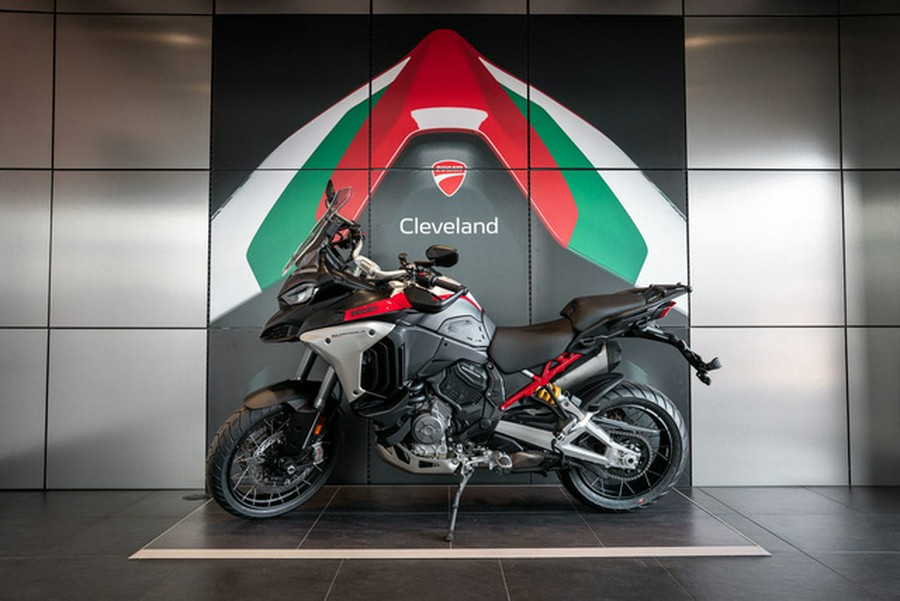 2025 Ducati Multistrada V4 Rally Brushed Aluminium & Matt Blac