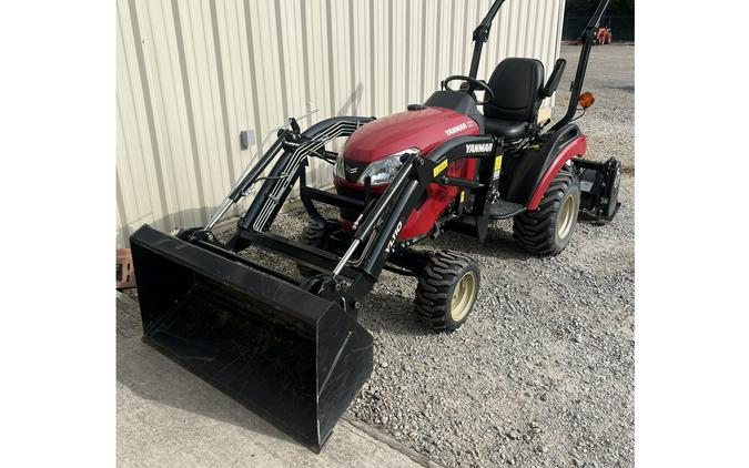 2020 Yanmar USA 221 Tractor with Loader & 48" Tiller Combo