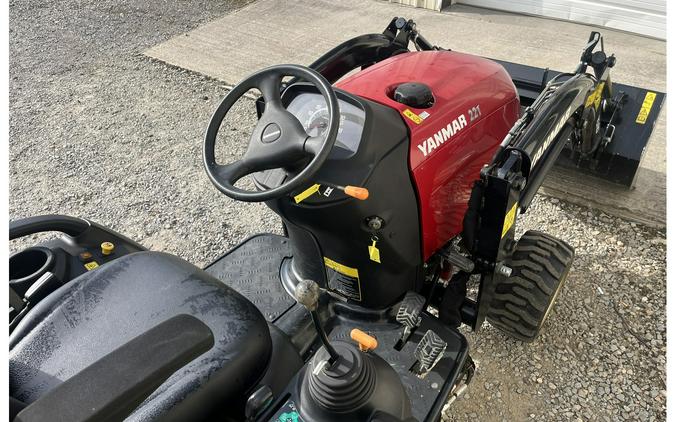 2020 Yanmar USA 221 Tractor with Loader & 48" Tiller Combo