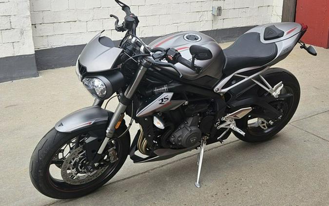 2018 Triumph Street Triple R Matte Aluminium Silver