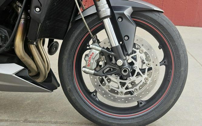 2018 Triumph Street Triple R Matte Aluminium Silver