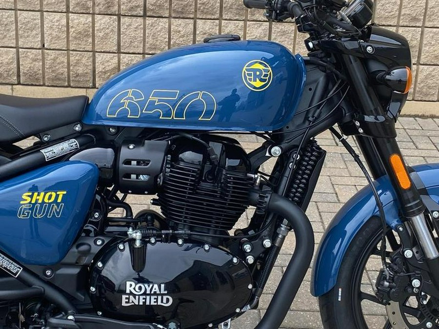 2024 Royal Enfield Shotgun 650 Plasma Blue