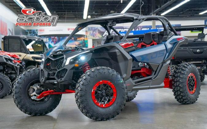 2026 Can-Am Maverick X3 X ds Turbo RR Dusty Navy_4.5 in