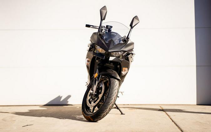 2026 Kawasaki Ninja® 500 ABS Metallic Flat Spark Black