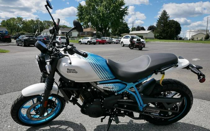 2026 Royal Enfield Guerrilla 450 Brava Blue