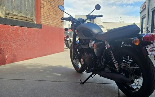 2026 Triumph Bonneville T120 Black Matt Silver Ice