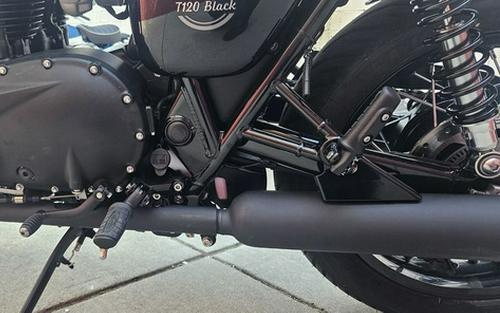 2026 Triumph Bonneville T120 Black Matt Silver Ice