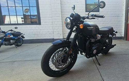 2026 Triumph Bonneville T120 Black Matt Silver Ice