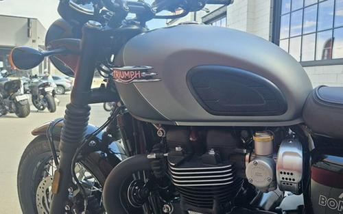 2026 Triumph Bonneville T120 Black Matt Silver Ice
