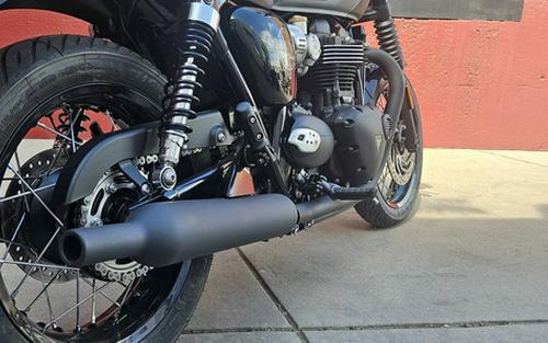 2026 Triumph Bonneville T120 Black Matt Silver Ice