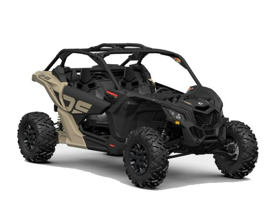 2021 Can-Am® Maverick X3 DS Turbo Desert Tan & Carbon Black