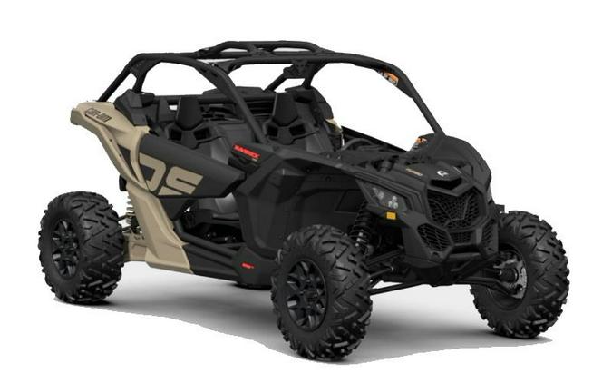 2021 Can-Am® Maverick X3 DS Turbo Desert Tan & Carbon Black