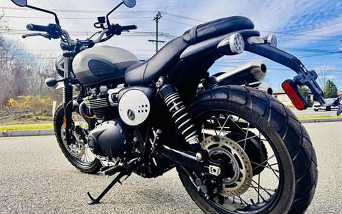 2022 Triumph Street Scrambler Sandstorm Edition