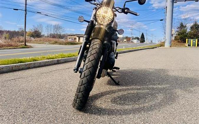 2022 Triumph Street Scrambler Sandstorm Edition