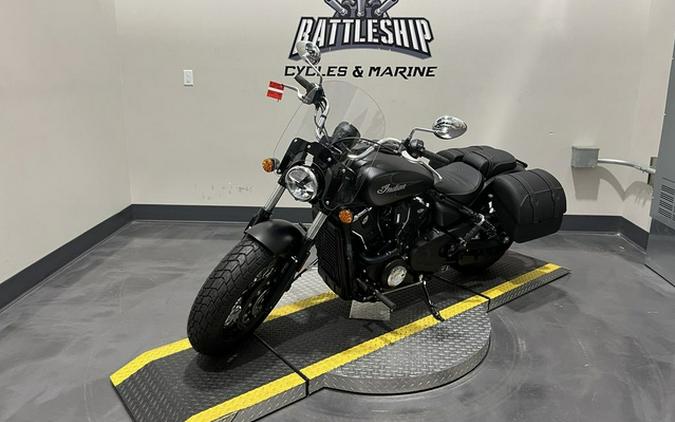 2025 Indian Super Scout Black Smoke With Graphics
