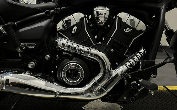 2025 Indian Super Scout Black Smoke With Graphics