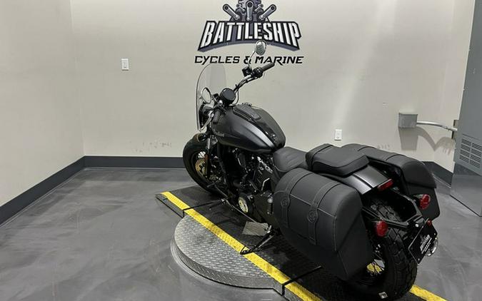 2025 Indian Super Scout Black Smoke With Graphics